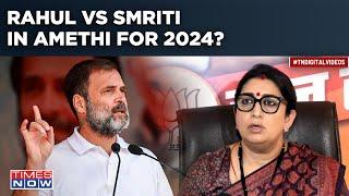 Congress Dares Smriti Irani To Fight Against Rahul Gandhi In Amethi | 2024 Battle Heats Up