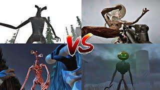 Siren Head vs Pipe Head vs Pumpkin Head vs Octopus Head | Comparation