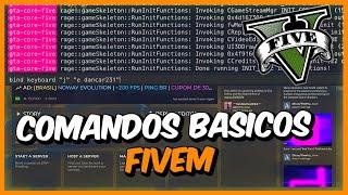 APRENDA TODOS OS COMANDOS BASICOS DO GTA RP FIVEM (Como Colocar Bind e Muito Mais!)