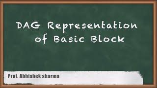 Understanding DAG Representation Of Basic Blocks In Compiler Design | GATE