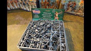 Unboxing Victrix Persian Armoured Archers