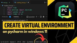 How to Create Virtual environment in PyCharm for Projects (2023 Update)