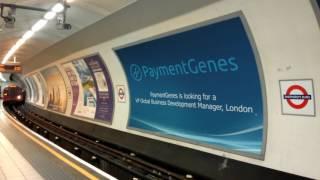 PaymentGenes ad in London underground