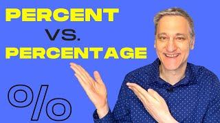 When to use PERCENT and PERCENTAGE | English Speaking Practice