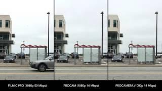 Filmic Pro vs ProCam vs ProCamera (Quality Comparison)