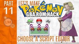 How To Make a Pokémon Rom Hack GBA Part 11  Choosing a Script Editor For Advance Map