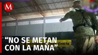 Difunden video del titular de la SEDENA, pidió a soldados no estar coludidos con la delincuencia