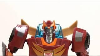 Video Review of Transformers Animated: Rodimus Minor