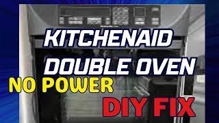  Kitchenaid Wall Oven   No Display/No Power  -  DIY Fix 