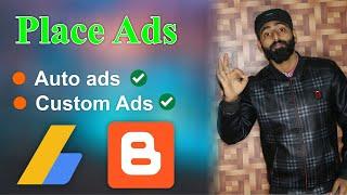 How to Put Ads on Blogger With AdSense | Google AdSense Ads Settings for Double Earning