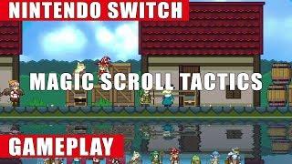 Magic Scroll Tactics Nintendo Switch Gameplay