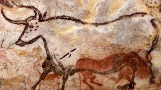 17,000 - 20,000 years of age in the cave paintings of Lascaux, France.