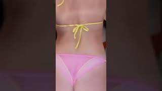 my pink sheer swimsuit!!!!  #bikini #blonde #haul