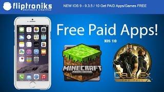 NEW IOS 9 - 9.3.5 / 10 Get PAID Apps/Games FREE (NO Jailbreak) - Iphone 6/6Plus/6s/6sPlus/5s/5c/5