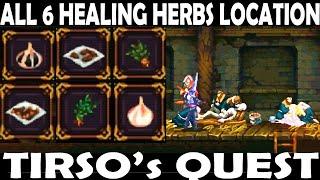 Tirso quest -  All 6 healing herb location blasphemous stir of dawn dlc updated, Quest stuck solved