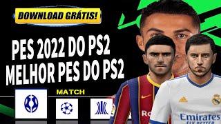 PES 2022 PS2 100% ATUALIZADO DOWNLOAD ISO GRÁTIS !