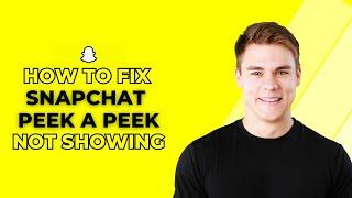 How to Fix Snapchat Peek a Peek not showing (Easy )│Ai Hipe