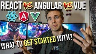 React Vs Angular Vs Vue -( Which one to start with?) | #2019  #grindreel
