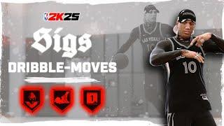 My 6'7 TALL GUARD SIGS/ANIMATIONS & DRIBBLE MOVES + HOW/WHY I USE THEM on NBA 2K25!