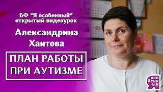 ПЛАН РАБОТЫ ПРИ АУТИЗМЕ - Александрина Хаитова