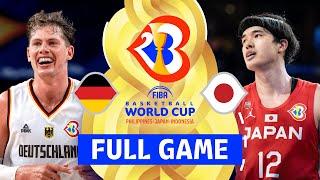 Germany v Japan | Full Basketball Game | FIBA Basketball World Cup 2023