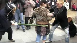 Crazy Japanese spanking festival - Onda Matsuri おんだ祭 お尻たたき