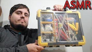 ASMR - TE MUESTRO MI CAJA DE HERRAMIENTAS - ASMR ARGENTINA