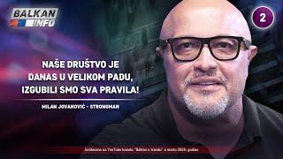 INTERVJU: Milan Jovanović - Društvo je u velikom padu, izgubili smo sva pravila! (25.03.2024)