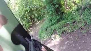 GoPro: Airsoft BB Flyby - That was close! (Hero 3+ 1080p HD)