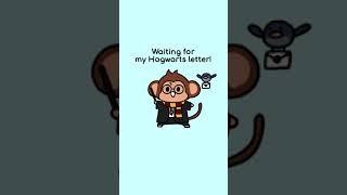 Hogwarts Legacy was my Hogwarts letter #cuteanimation #animation #letter #cute #chocolate