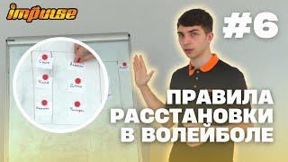 №6 Правила расстановки в волейболе