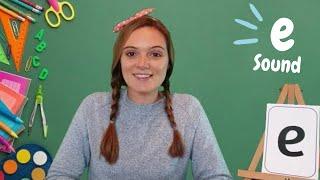 'e' Sound | Phonics for Kids | 'e' Words & Blending Practice | Learn to Read with a British Teacher