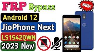 JioPhone Next FRP Bypass Android 12 | New Solution 2023 | JioPhone Next FRP/Google Account Bypass |