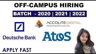 OFF-CAMPUS HIRING ||  BATCH - 2020/2021/2022 || MUST WATCH