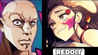 ANIME vs REDDIT [Demon Slayer Female's]