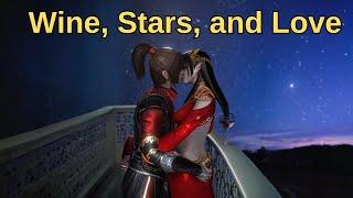 Wine, Stars, and Love: The Intimate Kiss of Xiao Yan and Medusa#BTTH#love moments