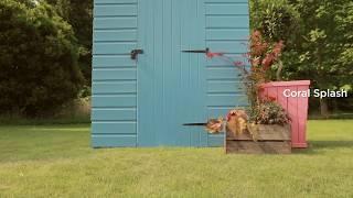 How To Add Colour To Your Garden Shed With Cuprinol | Garden Ideas & Tips | Homebase