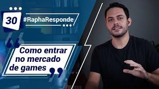 Como programador iniciante pode entrar no mercado de games? Viver de jogos, dev solo, carreiras