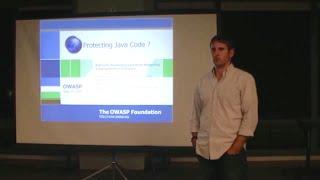 SeaJUG Oct 2009 : Protecting Java Code - Going Beyond Simple Obfuscation