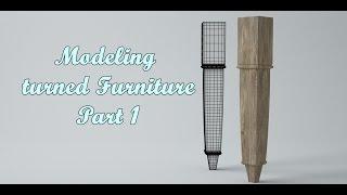 Modeling Turned Furniture in 3ds Max