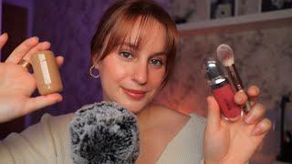 Te maquillo para relajarte (sin layered sounds) ⭐️ asmr old school