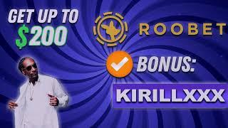 Roobet Promo Code review: Use promo code "kirillxxx" for free upto $200