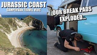 ON THE ROAD AGAIN (and we broke down...) | The Jurrasic Coast Is GORGEOUS! | T25 Campervan Trip