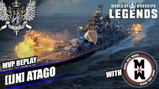 WoWs: Legends - [IJN] Atago - MVP Replay with MarcAkAwHiTe