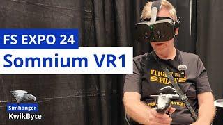 Somnium VR1 Headset First Test | FS Expo 2024