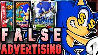 False Advertising in Sonic Games