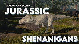 TORVO and SAURO Shenanigans | Jurassic FUNNY MOMENTS || Roblox Prior Extinction