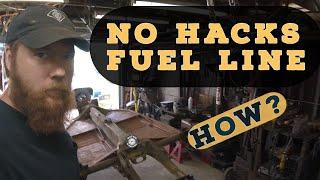 Install a Stainless Steel Fuel Line in the Stock Location?!? Dweezil Vlog E8