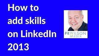 How to add and endorse skills on Linkedin