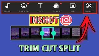 How To Cut Trim Split On Inshot // How To Cut Video On Inshot